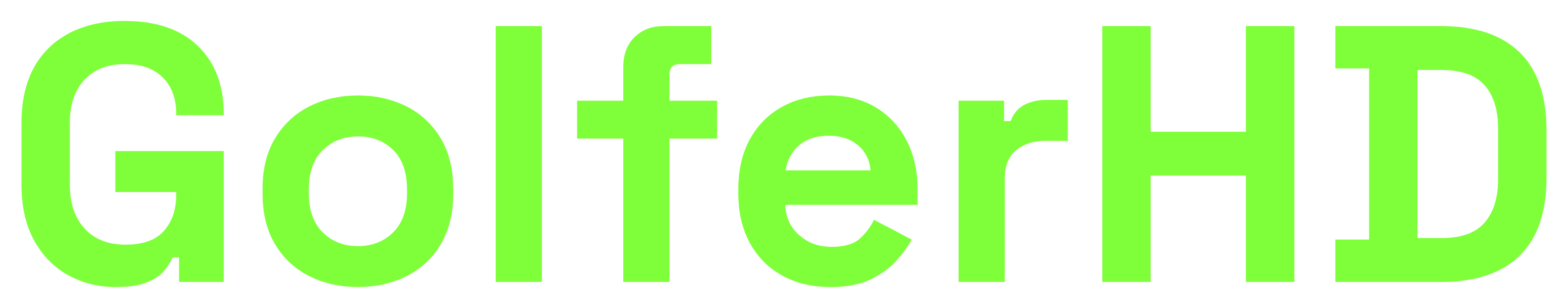 GolferHD GolferHD — wordmark on dark